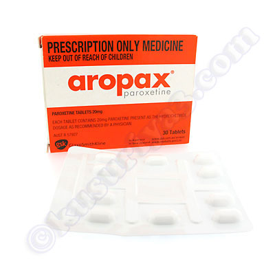 アロパックス（パキシル） 20mg(Aropax (Paroxetine)  20mg (30 Tablets)) kusuriya3